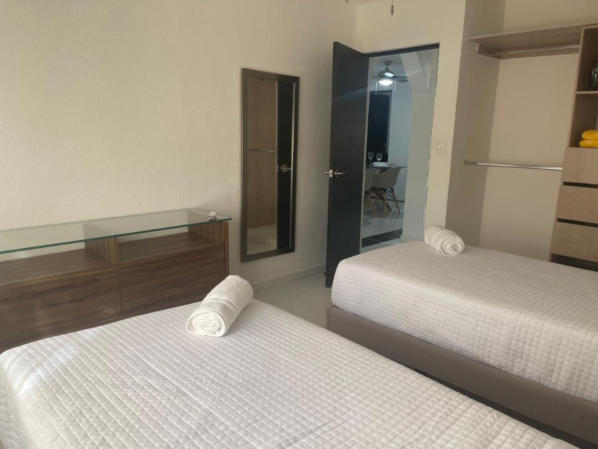 קנקון Deco 2 Downtown 3 Bed Apartment Renewed מראה חיצוני תמונה